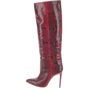PARIS TEXAS SNAKE SKIN BOOTS